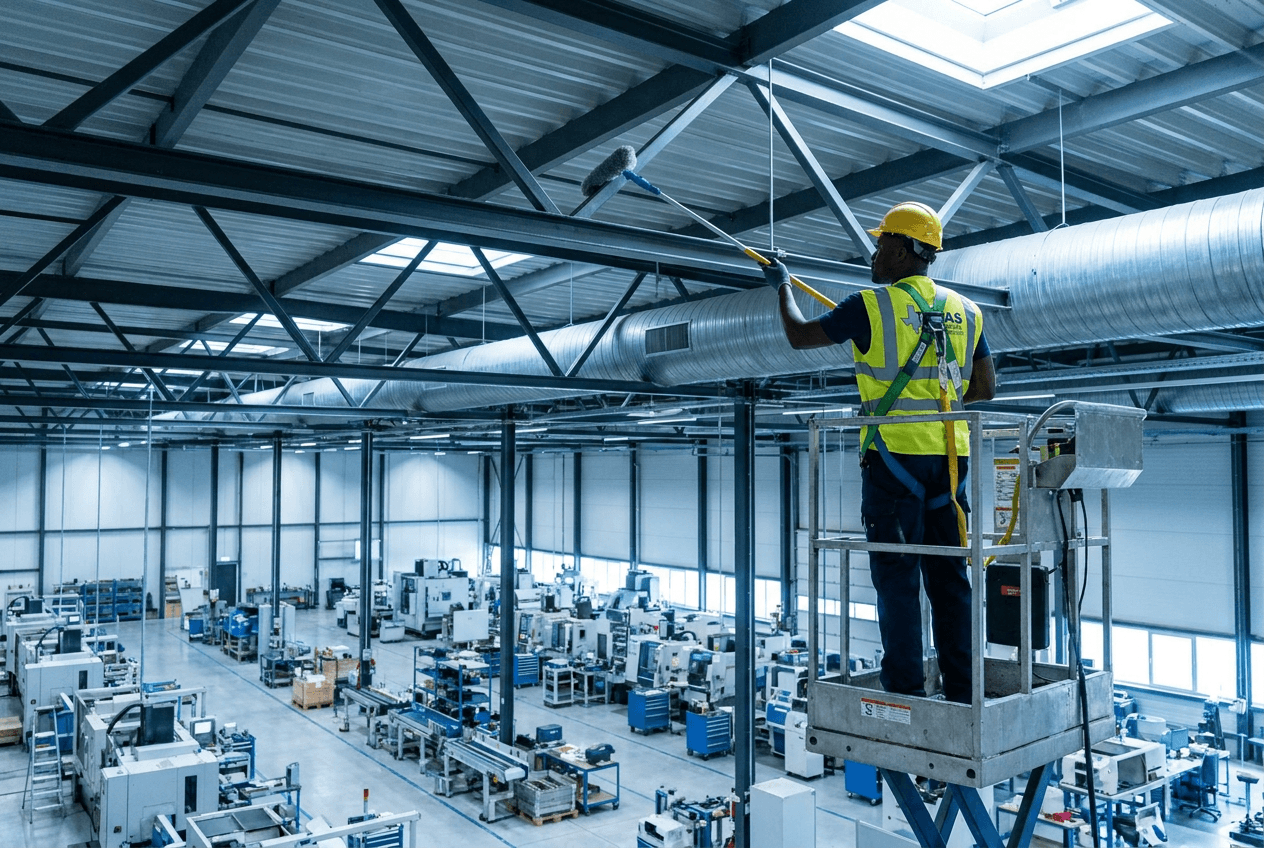Factory & manufacturing facility cleaning
