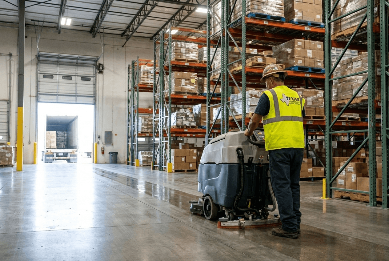 Warehouse & distribution-center cleaning